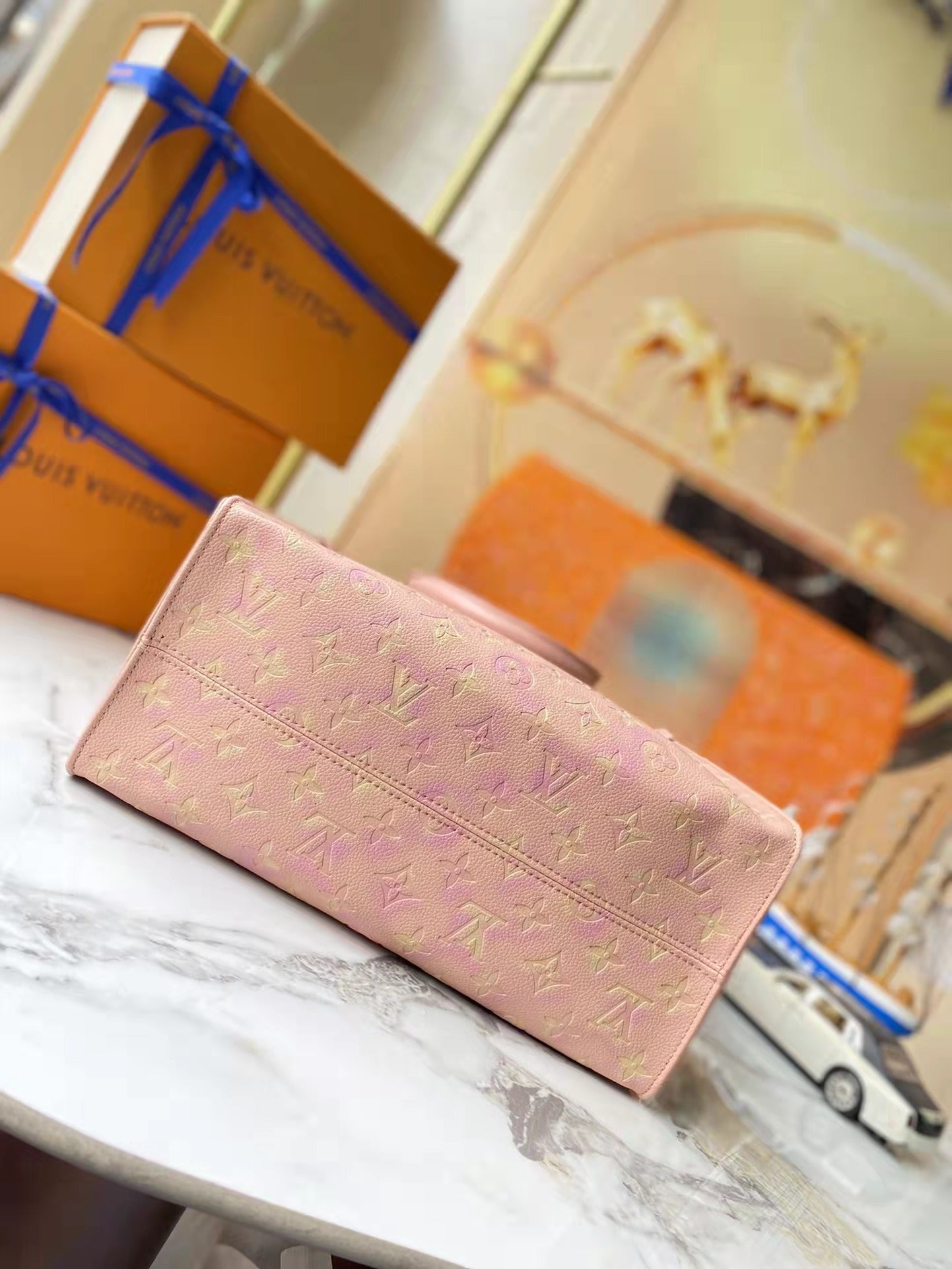 Large capacity PINK handbag lbcase