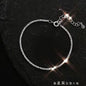 Four Leaf Clover Sterling Silver Heart Bracelet lbcase