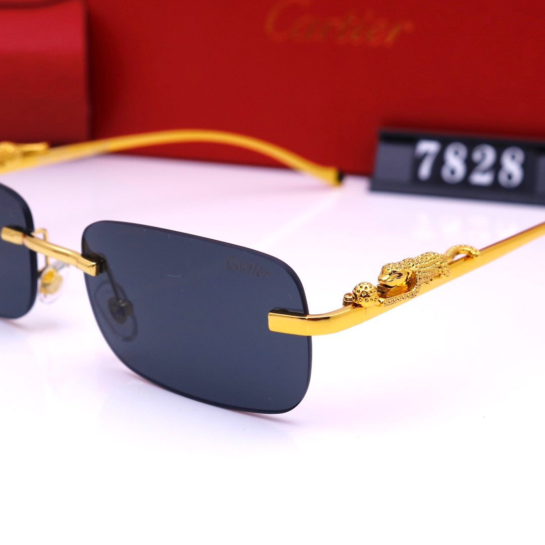 2022 New Ladies Fashion Classic Rmless Sunglasses lbcase