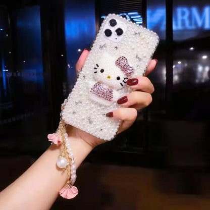 Luxury Pearl  bracelet phone case  for iphone lbcase