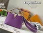 Purple python pattern handbag lbcase