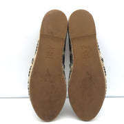 Christian Dior Granville D-Stripes Logo Embroidered Espadrilles Navy Size 37