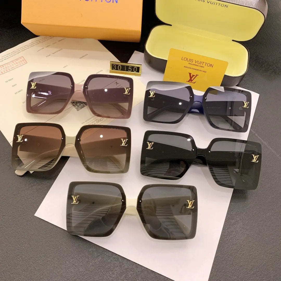 4 COLORS OUTDOOR DRIVING BEACH WOMEN SUNGLASSES lbcase
