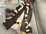 New Luxury autumn and winter  cashmere warm shawl tassel scarf