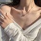 Fading titanium steel waist pendant necklace lbcase