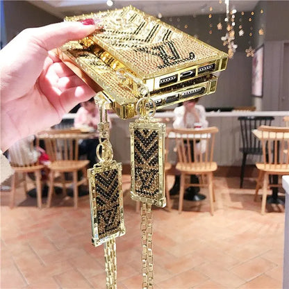 Full Diamond square phone case for iPhone lbcase