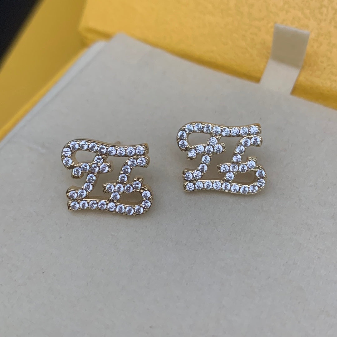Crystal earrings