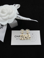 number 5 earrings