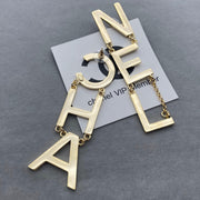 Letter Hot Earrings