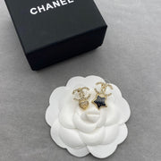 Pentagram and Heart Shape Earrings