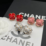 Hot Flower Earrings