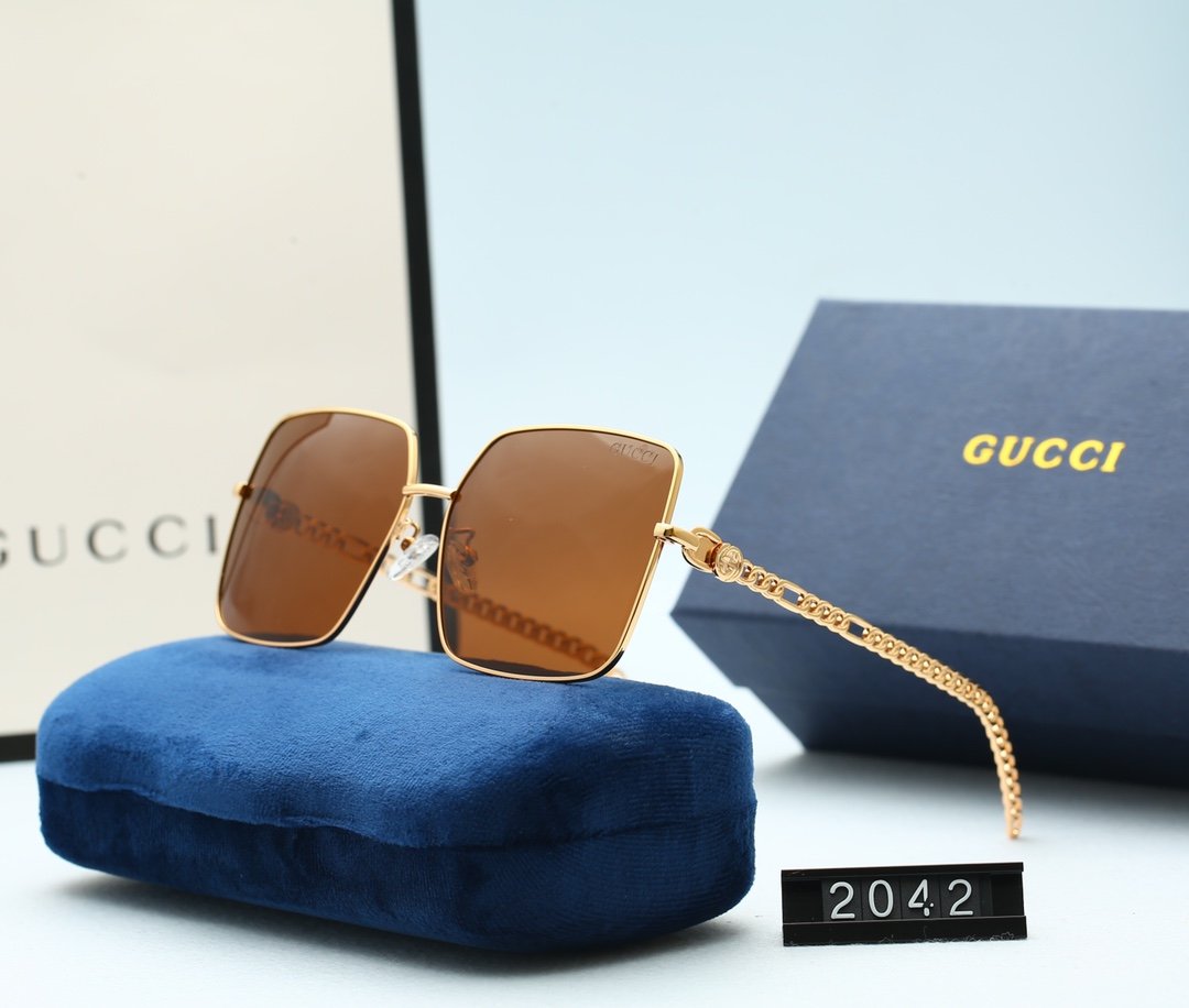 GRADIENT 4 COLORS SUNGLASSES FOR WOMEN lbcase