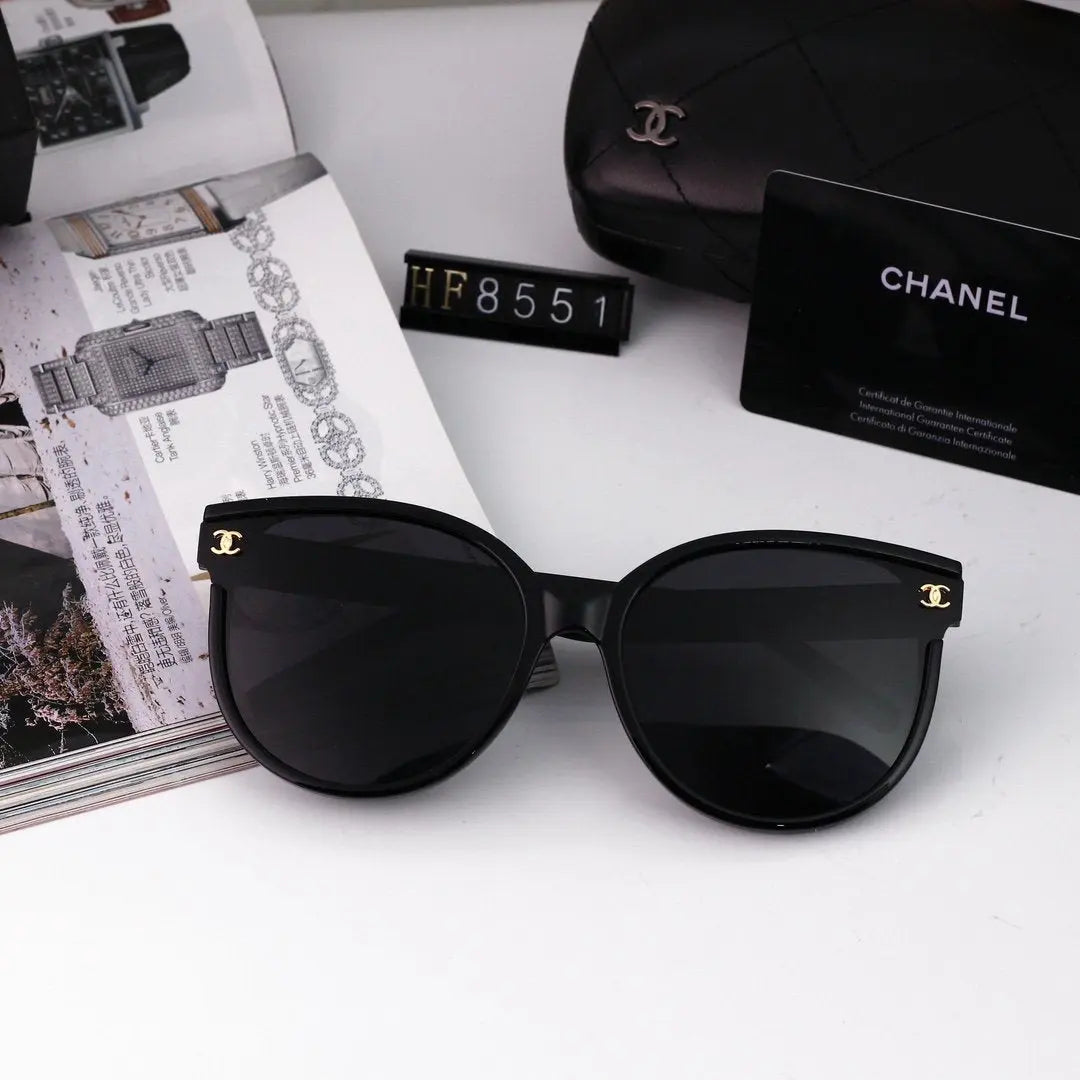 5 COLORS CAT EYES POLAZIRED SUNGLASSES for FEMALE lbcase