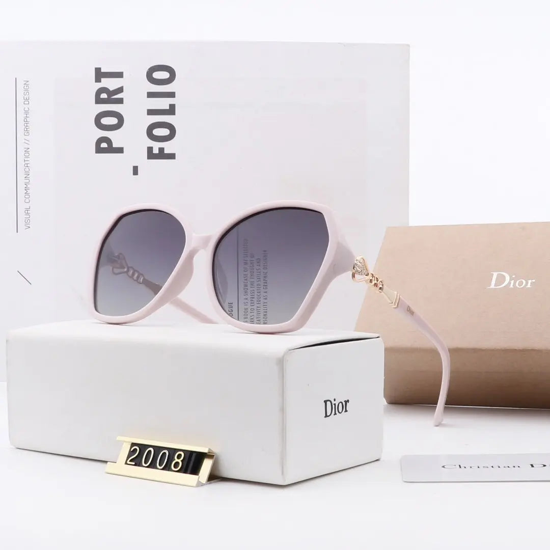 5 STYLE PURPLE LENS OUTDOOR SUNGLASSES lbcase