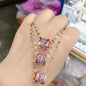 small waist pendant necklace lbcase