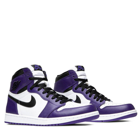 NIKE AIR JORDAN1 COURT PURPLE WHITE 2020 (NEW)
