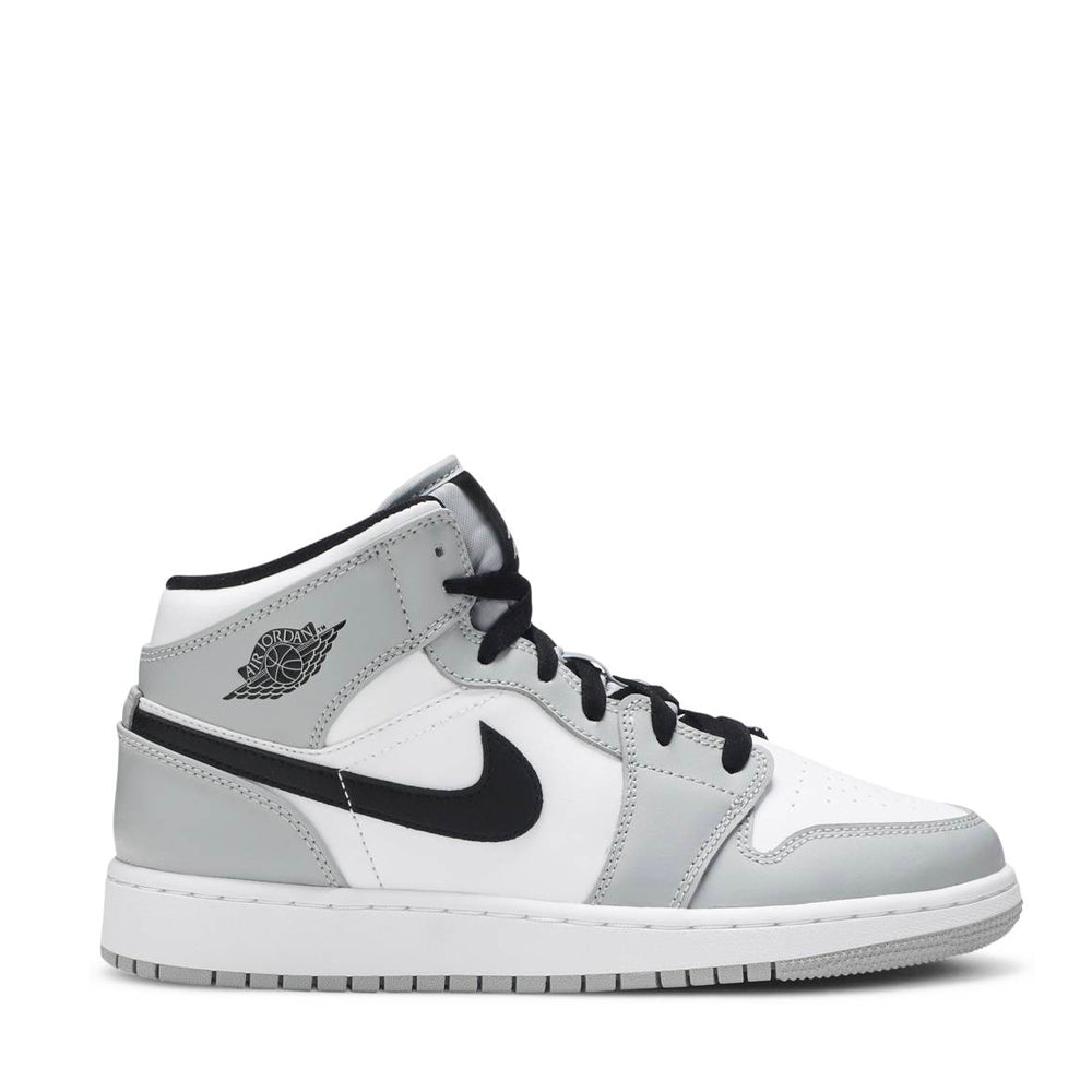 NIKE AIR JORDAN1 SMOKE GREY MID GS (NEW) -