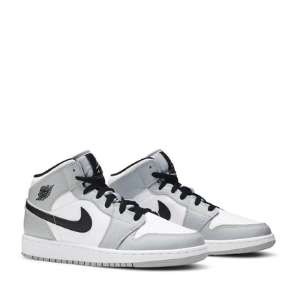 NIKE AIR JORDAN1 SMOKE GREY MID GS (NEW) -