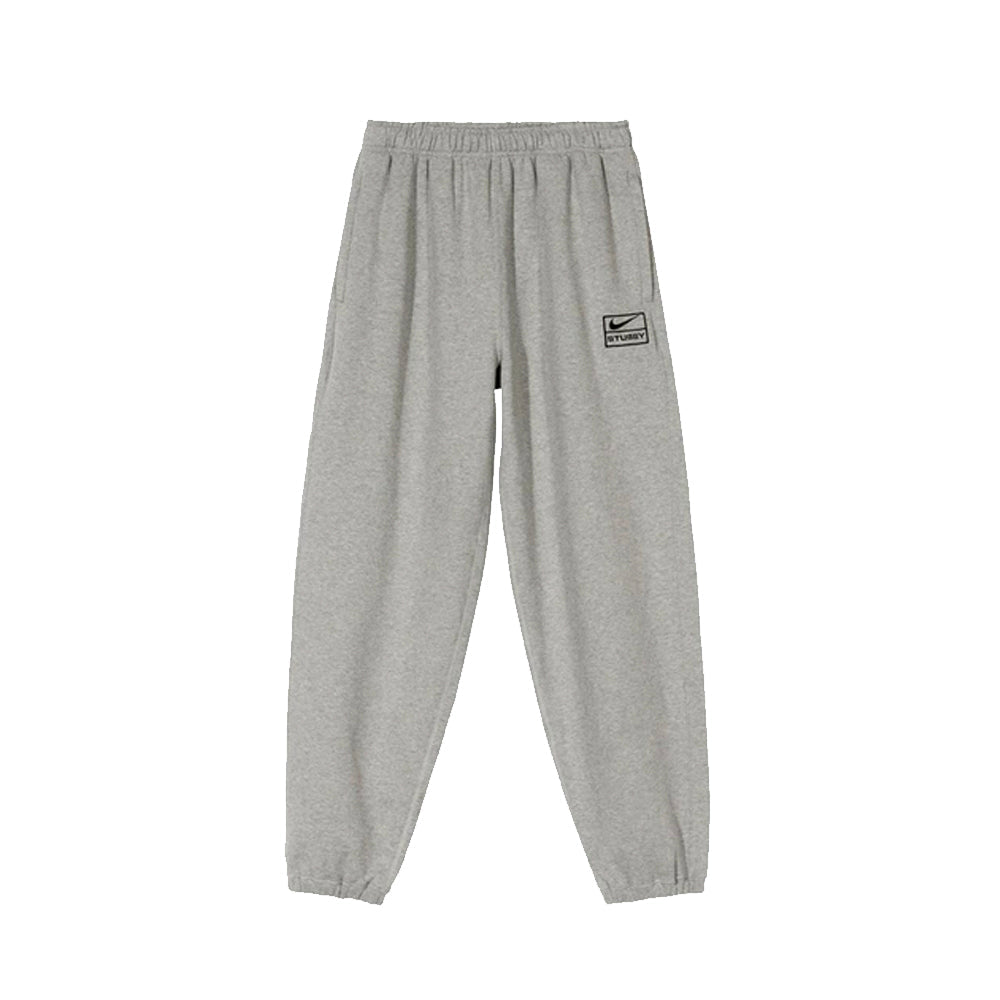 NIKE X STUSSY NRG BR FLEECE GREY TRACKPANTS (NEW) -