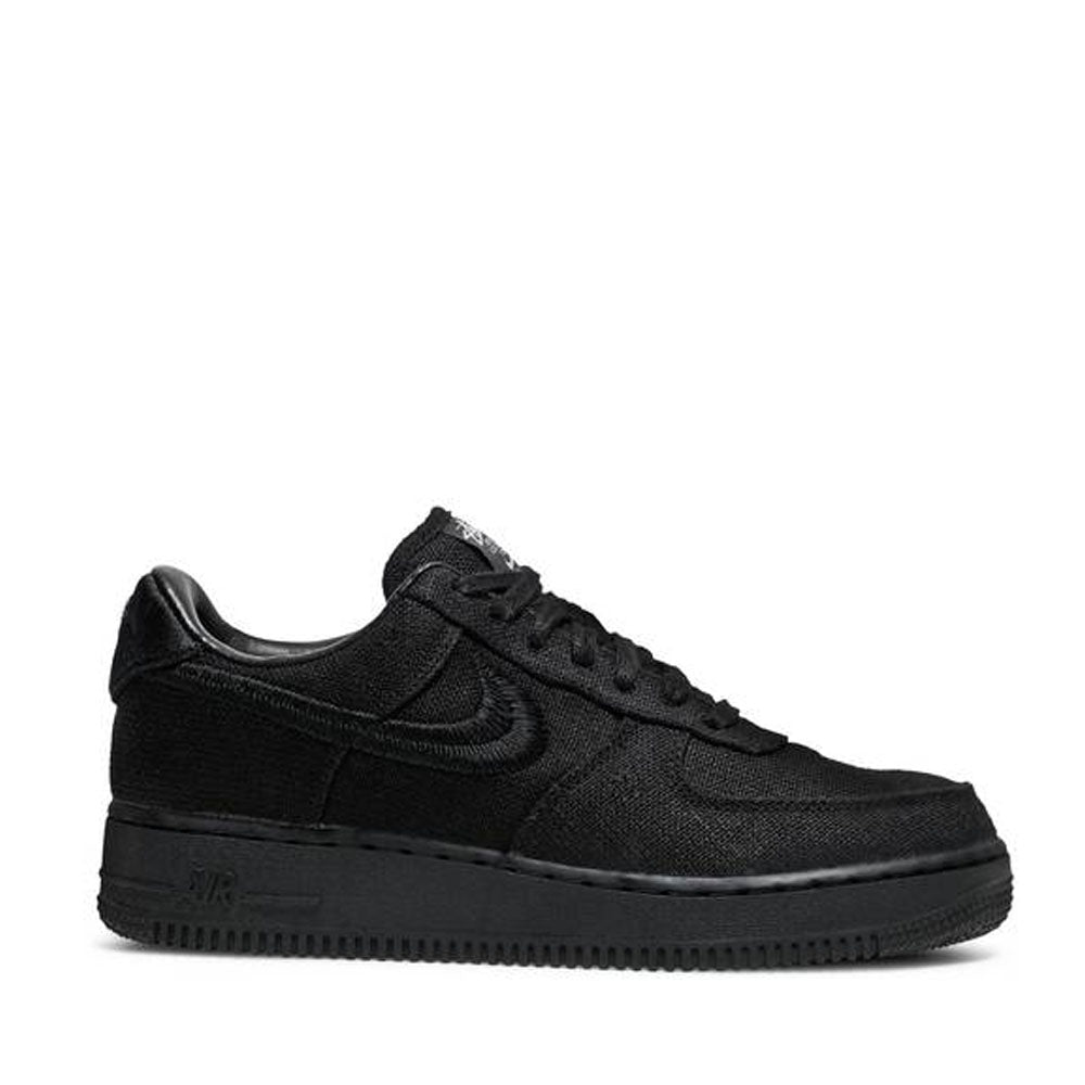 NIKE X STUSSY AIR FORCE 1 LOW BLACK (NEW) -