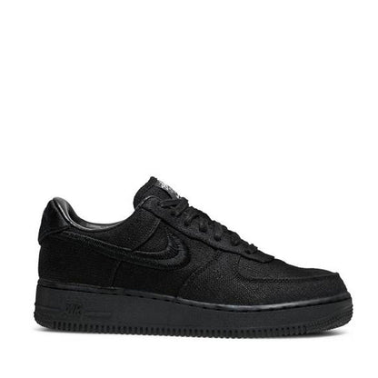 NIKE X STUSSY AIR FORCE 1 LOW BLACK (NEW) -
