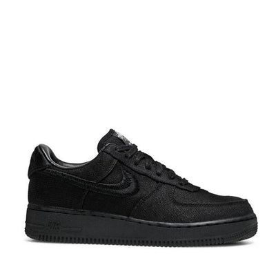 NIKE X STUSSY AIR FORCE 1 LOW BLACK (NEW) -