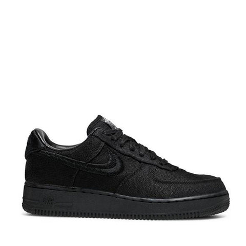 NIKE X STUSSY AIR FORCE 1 LOW BLACK (NEW) -