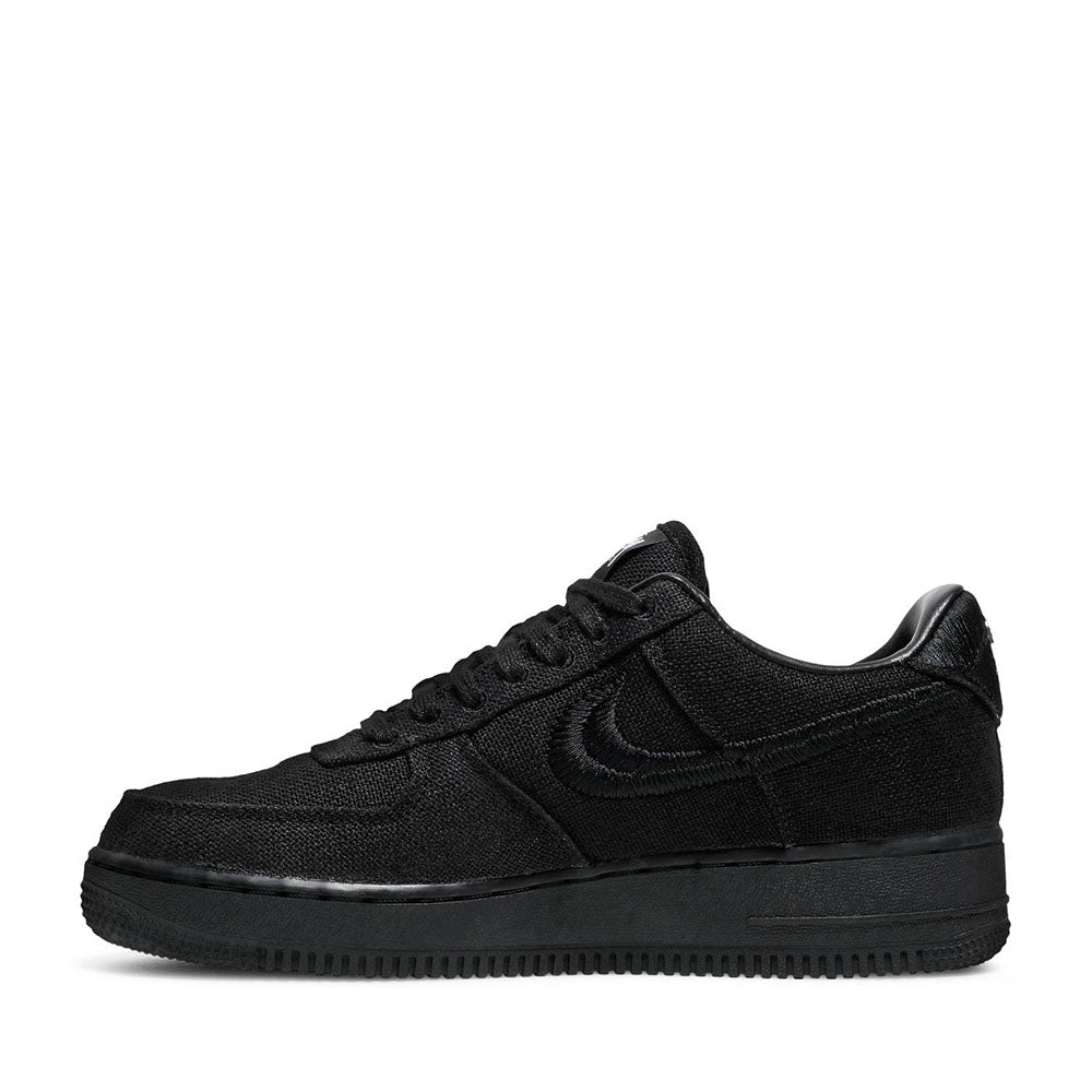 NIKE X STUSSY AIR FORCE 1 LOW BLACK (NEW) -