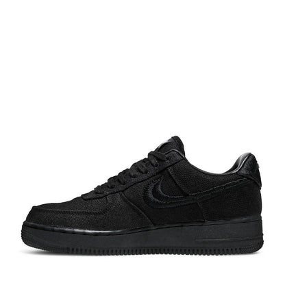 NIKE X STUSSY AIR FORCE 1 LOW BLACK (NEW) -