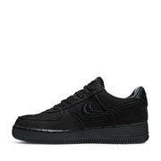 NIKE X STUSSY AIR FORCE 1 LOW BLACK (NEW) -