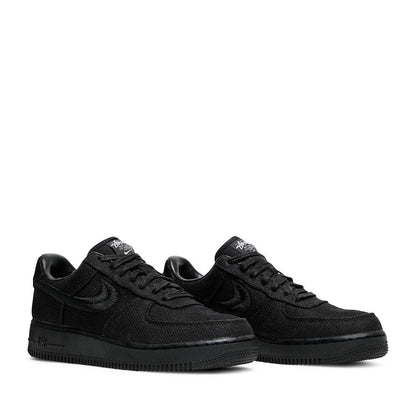 NIKE X STUSSY AIR FORCE 1 LOW BLACK (NEW) -