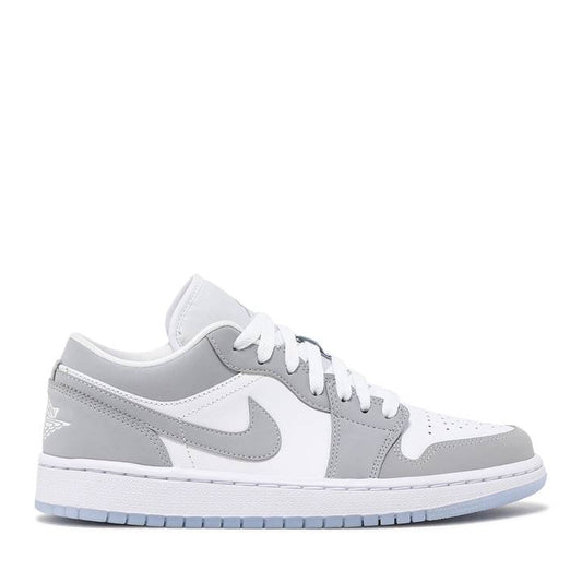 NIKE AIR JORDAN1 LOW WMNS WHITE WOLF GREY (NEW)