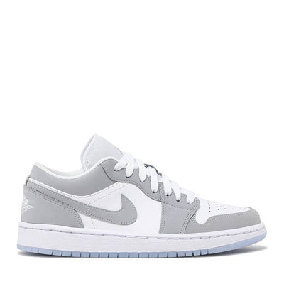 NIKE AIR JORDAN1 LOW WMNS WHITE WOLF GREY (NEW)
