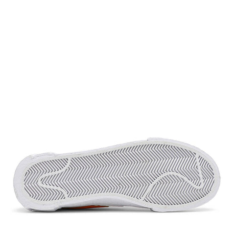NIKE X SACAI LOW BLAZER WHITE MAGMA ORANGE (NEW) -