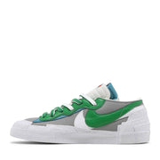 NIKE X SACAI LOW BLAZER GREY CLASSIC GREEN (NEW) -