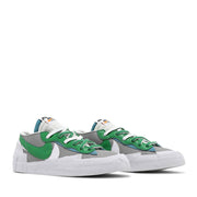 NIKE X SACAI LOW BLAZER GREY CLASSIC GREEN (NEW) -