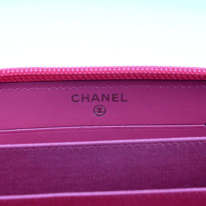 Timeless Caviar Zippy Small Wallet 17M