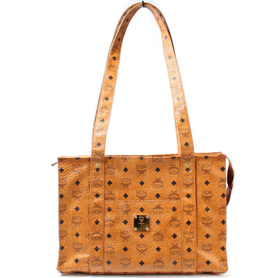 Vintage Zip Top Tote