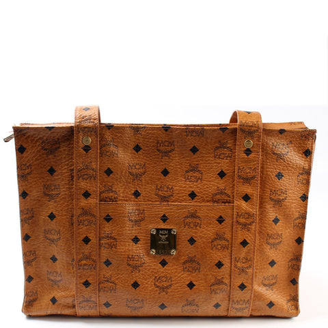 Vintage Zip Top Tote