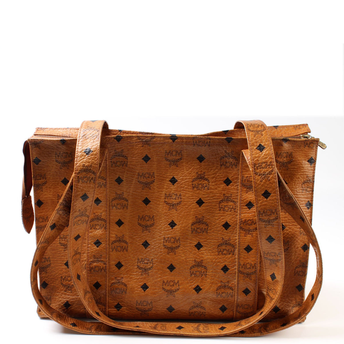 Vintage Zip Top Tote