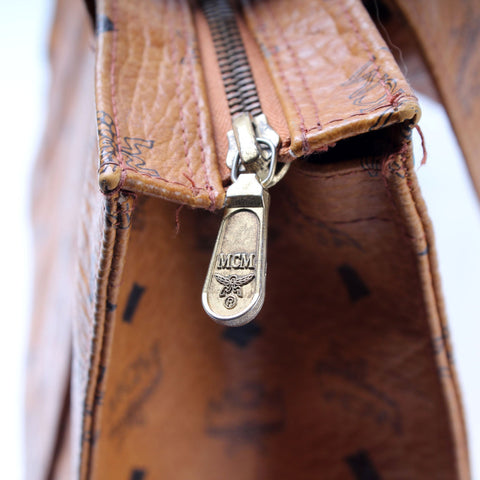 Vintage Zip Top Tote