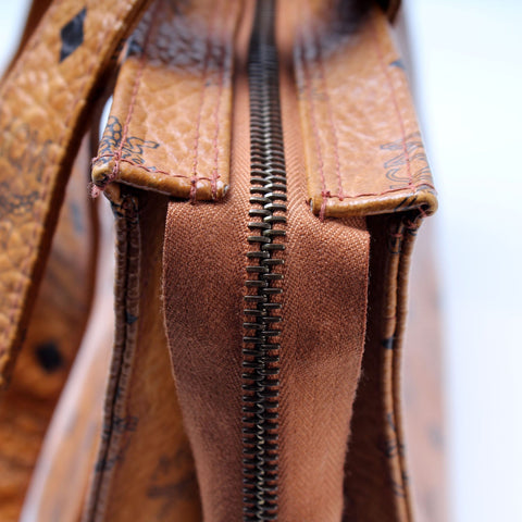 Vintage Zip Top Tote