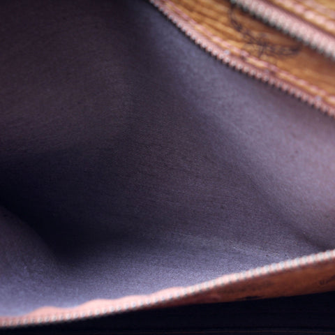 Vintage Zip Top Tote