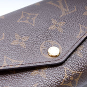 Sarah Wallet Monogram Newer