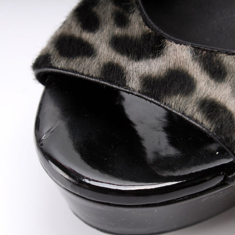 Open Toe Platform Slingback Size 37