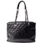 Grand Shopping Tote Caviar 12M