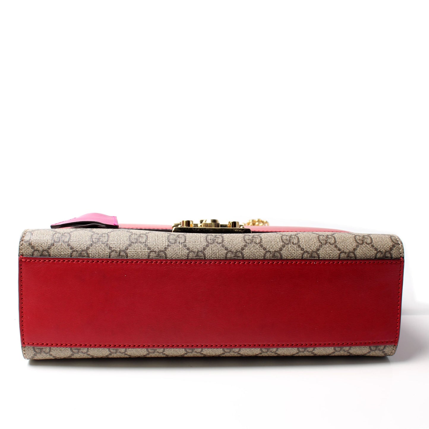 409486 Padlock GG Supreme Shoulder Medium lbcase