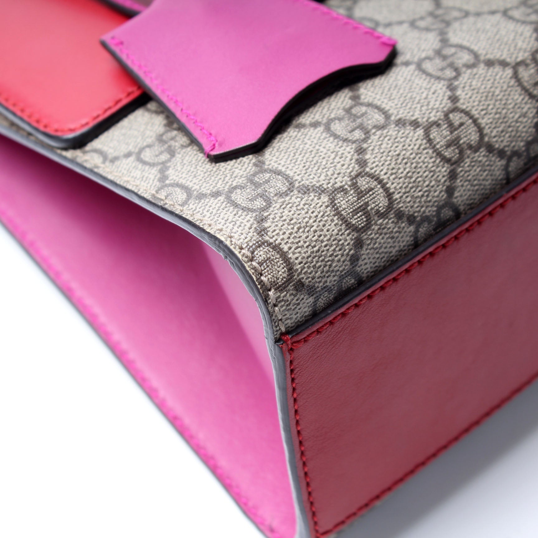 409486 Padlock GG Supreme Shoulder Medium lbcase