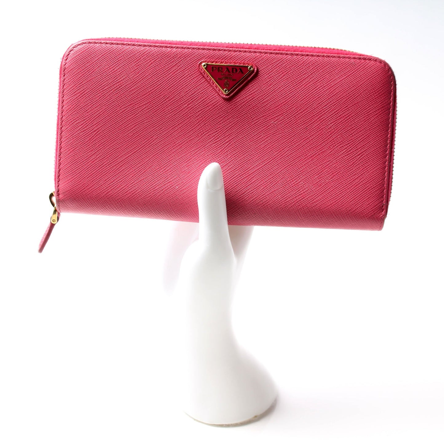 Saffiano Zip Around Wallet