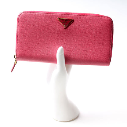 Saffiano Zip Around Wallet